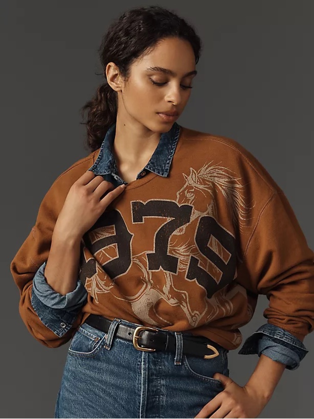 Pilcro 1979 Horse Sweatshirt
